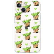 Прозрачный чехол BoxFace Apple iPhone 13 Pattern Baby Yoda