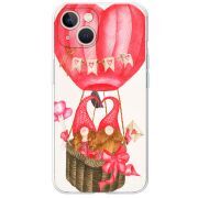 Прозрачный чехол BoxFace Apple iPhone 13 Valentine Dwarfs