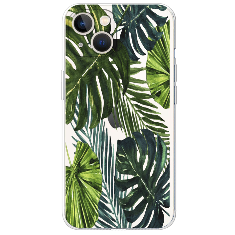 Прозрачный чехол BoxFace Apple iPhone 13 Palm Tree