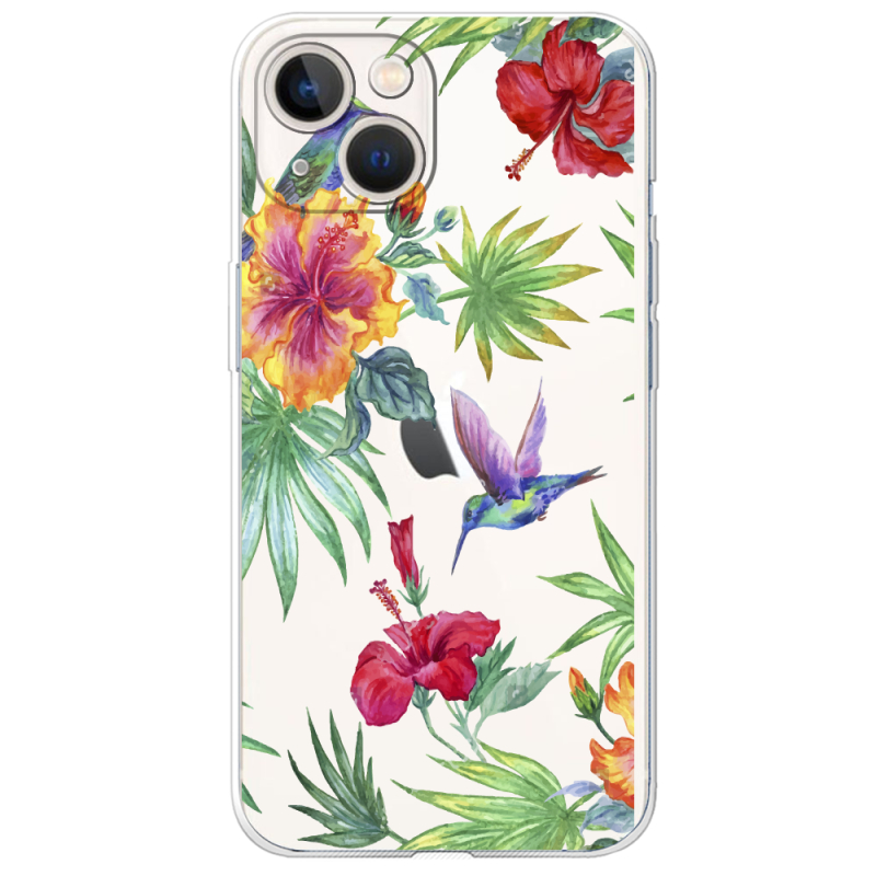 Прозрачный чехол BoxFace Apple iPhone 13 Tropical