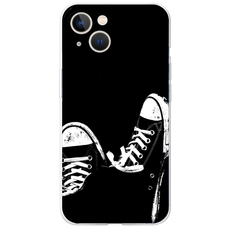 Чехол BoxFace Apple iPhone 13 Black Sneakers