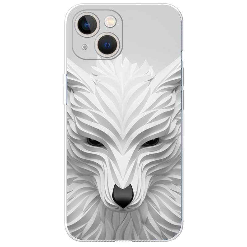 Чехол BoxFace Apple iPhone 13 White Wolf
