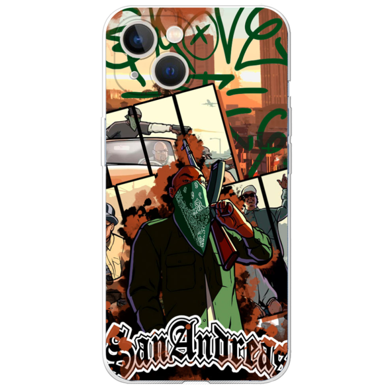 Чехол BoxFace Apple iPhone 13 GTA San Andreas