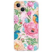 Чехол BoxFace Apple iPhone 13 Birds in Flowers