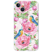 Чехол BoxFace Apple iPhone 13 Birds and Flowers