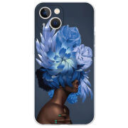 Чехол BoxFace Apple iPhone 13 Exquisite Blue Flowers