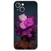 Чехол BoxFace Apple iPhone 13 Exquisite Purple Flowers