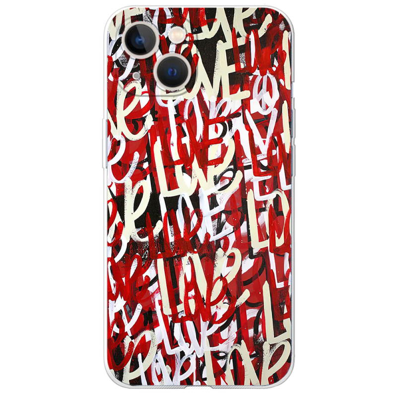 Чехол BoxFace Apple iPhone 13 Love Graffiti