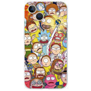 Чехол BoxFace Apple iPhone 13 Rick and Morty