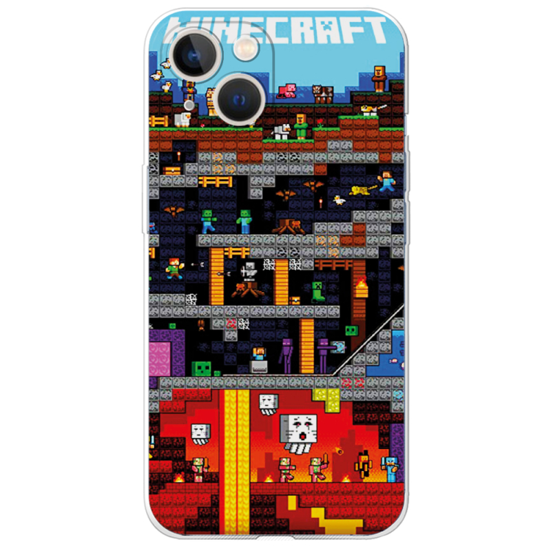 Чехол BoxFace Apple iPhone 13 Minecraft Lode Runner