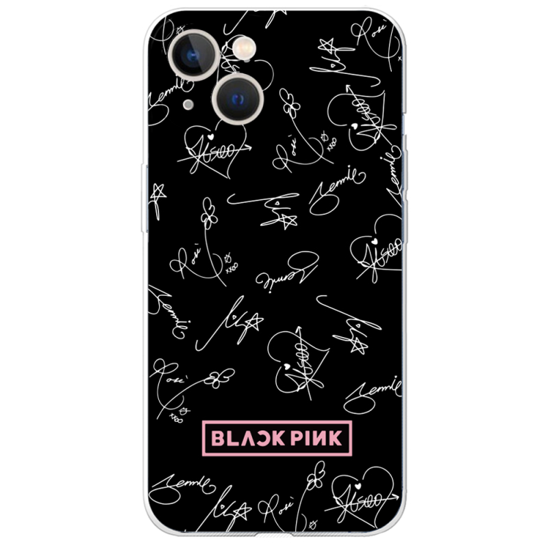 Чехол BoxFace Apple iPhone 13 Blackpink автограф