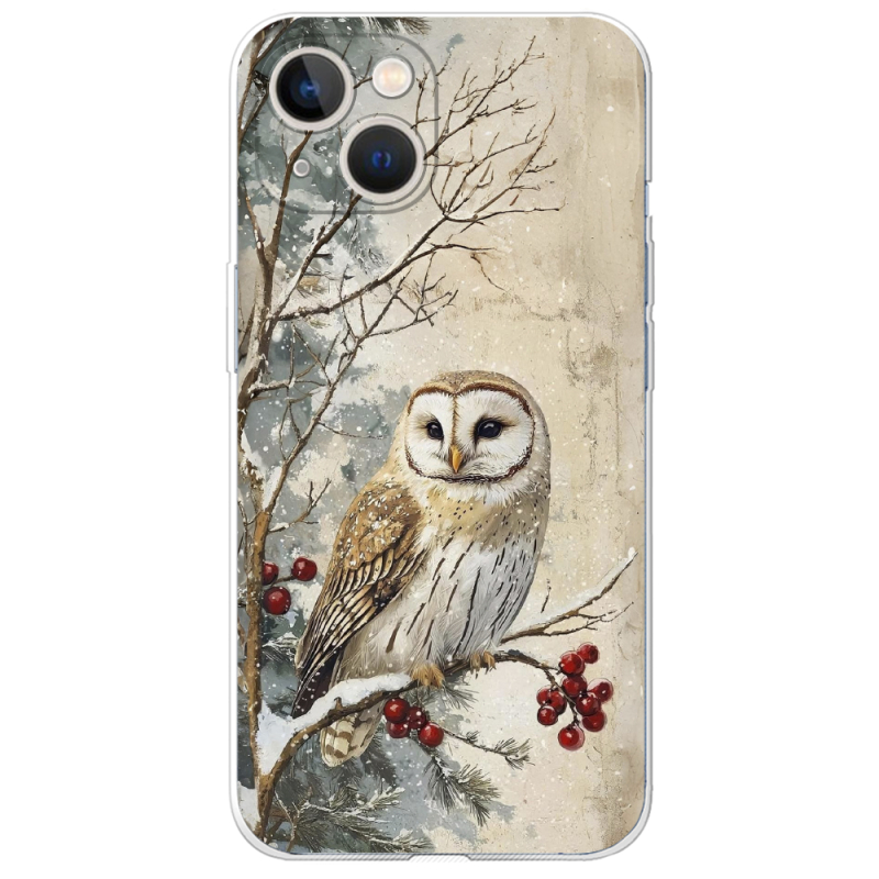 Чехол BoxFace Apple iPhone 13 Christmas Owl