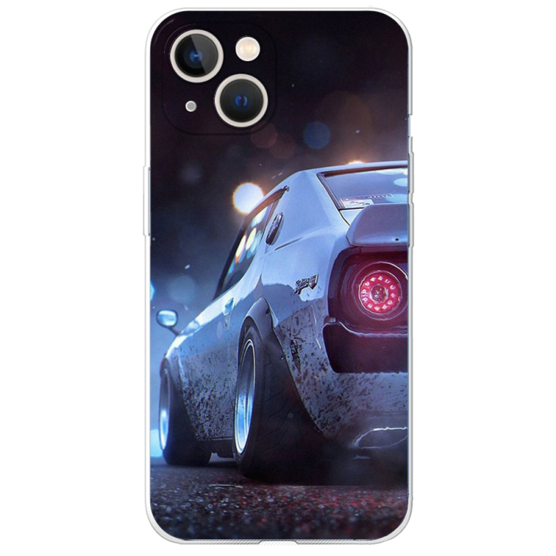 Чехол BoxFace Apple iPhone 13 Silver Car