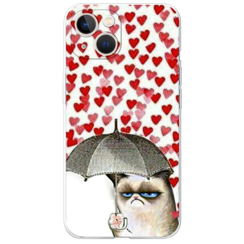 Чехол BoxFace Apple iPhone 13 Raining Hearts