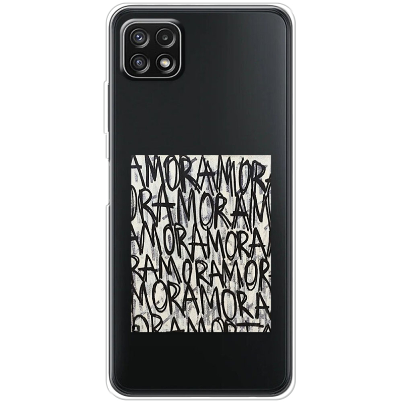 Прозрачный чехол BoxFace Samsung Galaxy A22 5G (A226) Amor Amor