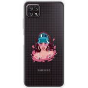 Прозрачный чехол BoxFace Samsung Galaxy A22 5G (A226) Selena Gomez