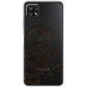 Прозрачный чехол BoxFace Samsung Galaxy A22 5G (A226) Chinese Dragon