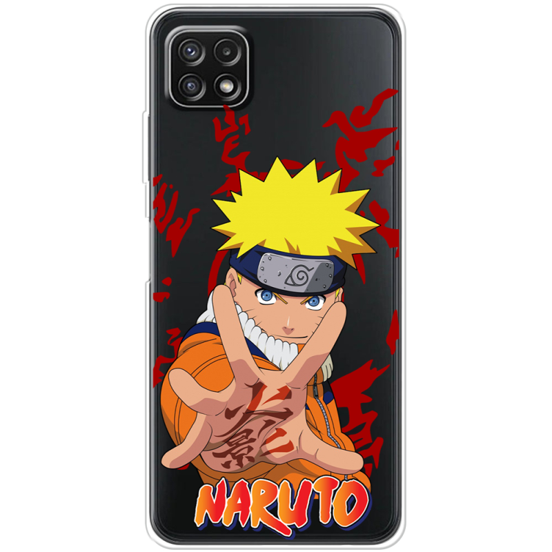 Прозрачный чехол BoxFace Samsung Galaxy A22 5G (A226) Naruto