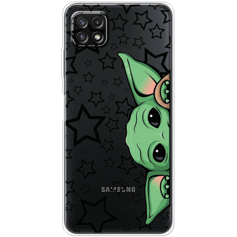 Прозрачный чехол BoxFace Samsung Galaxy A22 5G (A226) Baby Yoda