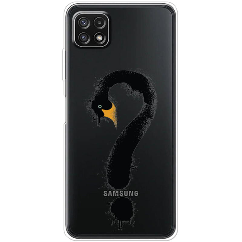 Прозрачный чехол BoxFace Samsung Galaxy A22 5G (A226) Swan question