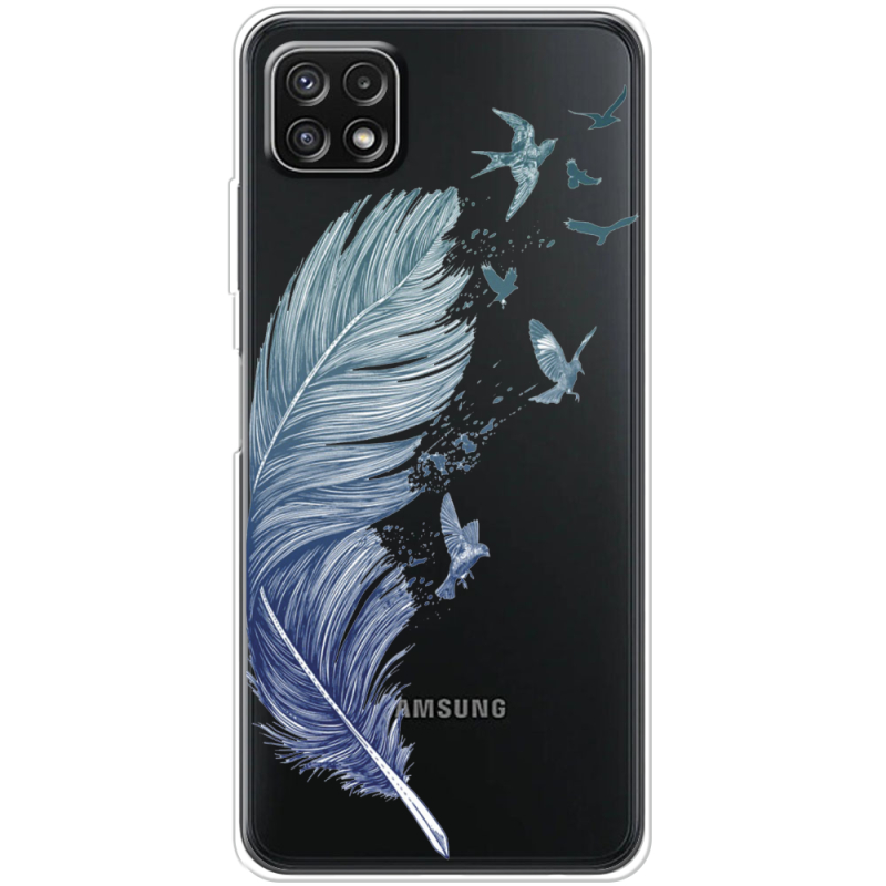 Прозрачный чехол BoxFace Samsung Galaxy A22 5G (A226) Feather