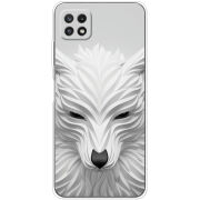 Чехол BoxFace Samsung Galaxy A22 5G (A226) White Wolf