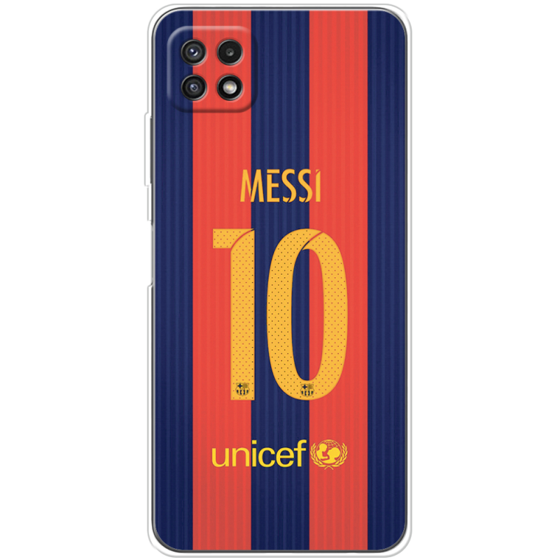 Чехол BoxFace Samsung Galaxy A22 5G (A226) Messi 10