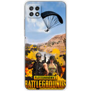 Чехол BoxFace Samsung Galaxy A22 5G (A226) Pubg parachute