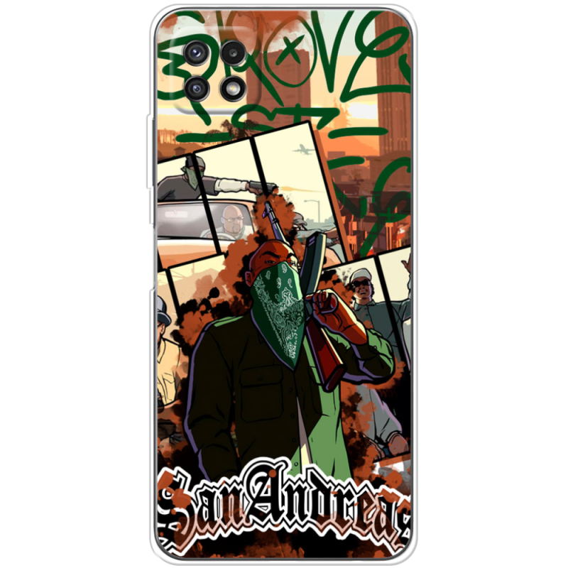 Чехол BoxFace Samsung Galaxy A22 5G (A226) GTA San Andreas