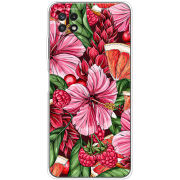 Чехол BoxFace Samsung Galaxy A22 5G (A226) Tropical Flowers