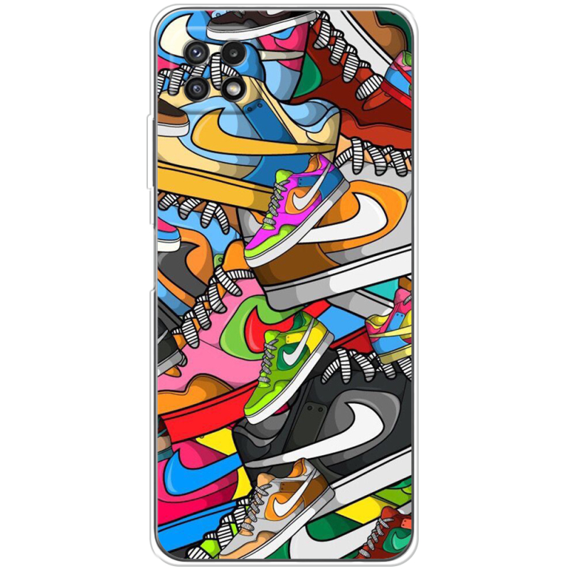 Чехол BoxFace Samsung Galaxy A22 5G (A226) Sneakers