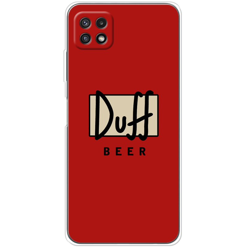 Чехол BoxFace Samsung Galaxy A22 5G (A226) Duff beer