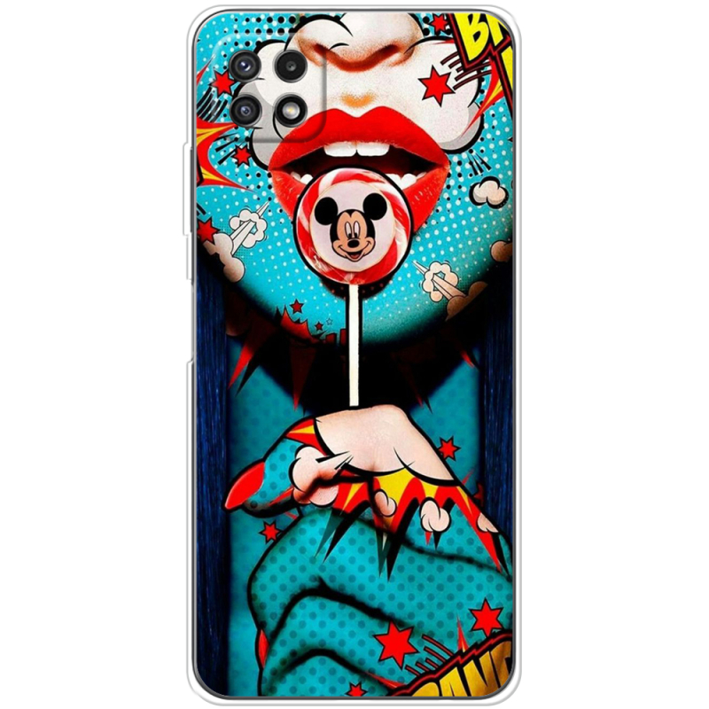 Чехол BoxFace Samsung Galaxy A22 5G (A226) Girl Pop Art