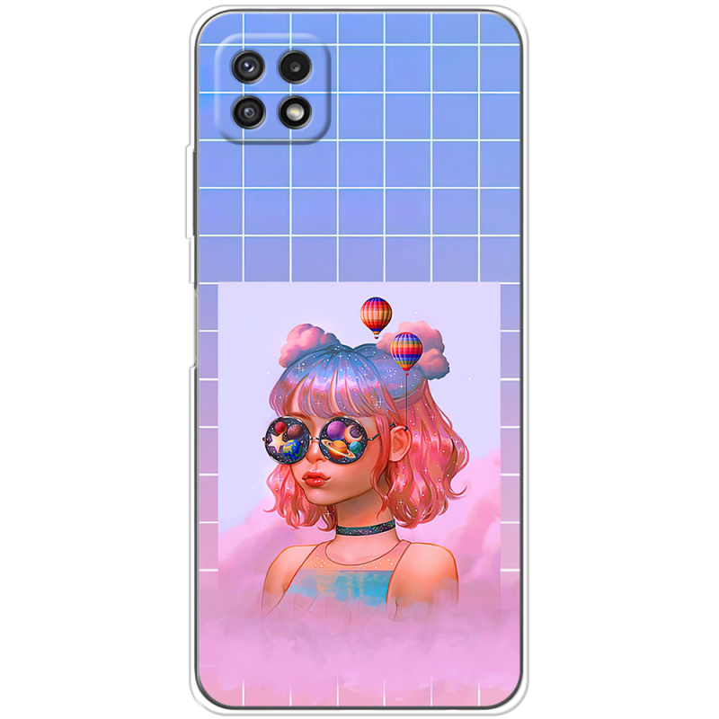 Чехол BoxFace Samsung Galaxy A22 5G (A226) Girl in the Clouds