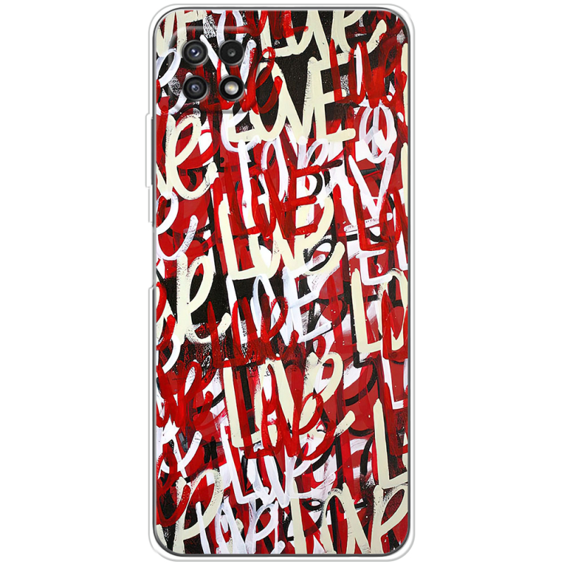 Чехол BoxFace Samsung Galaxy A22 5G (A226) Love Graffiti