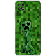 Чехол BoxFace Samsung Galaxy A22 5G (A226) Minecraft Creeper