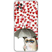 Чехол BoxFace Samsung Galaxy A22 5G (A226) Raining Hearts