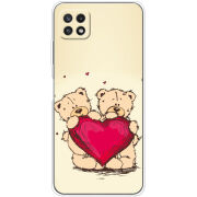 Чехол BoxFace Samsung Galaxy A22 5G (A226) Teddy Bear Love