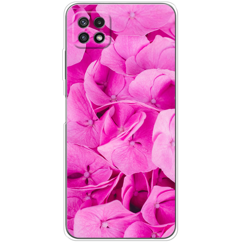 Чехол BoxFace Samsung Galaxy A22 5G (A226) Pink Flowers