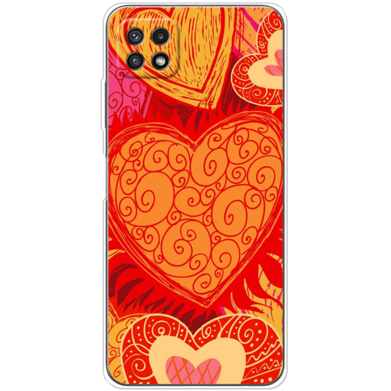 Чехол BoxFace Samsung Galaxy A22 5G (A226) Warm Hearts