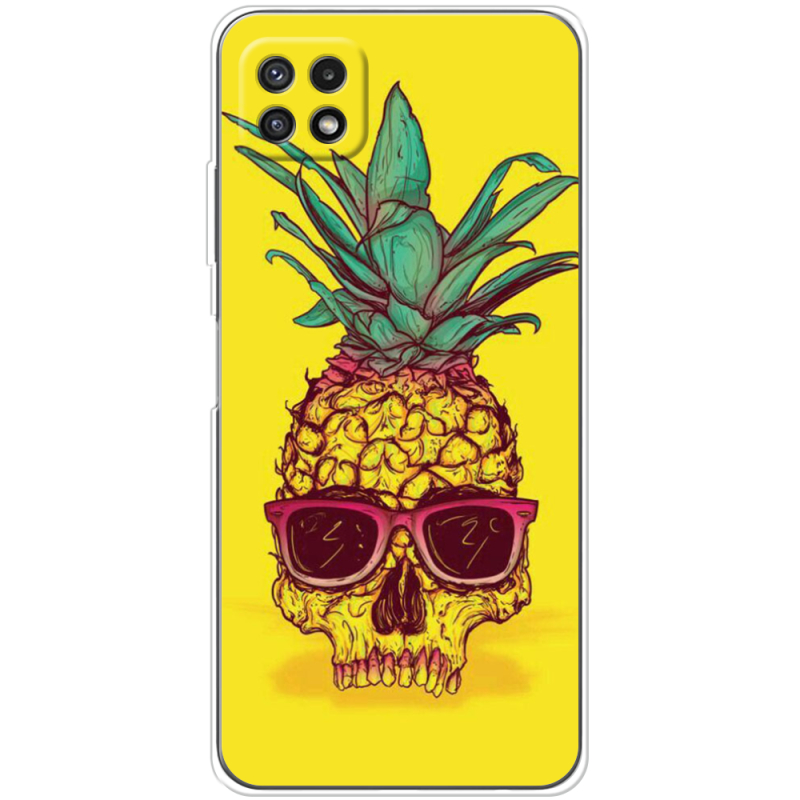 Чехол BoxFace Samsung Galaxy A22 5G (A226) Pineapple Skull