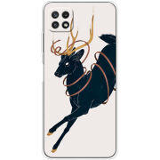 Чехол BoxFace Samsung Galaxy A22 5G (A226) Black Deer