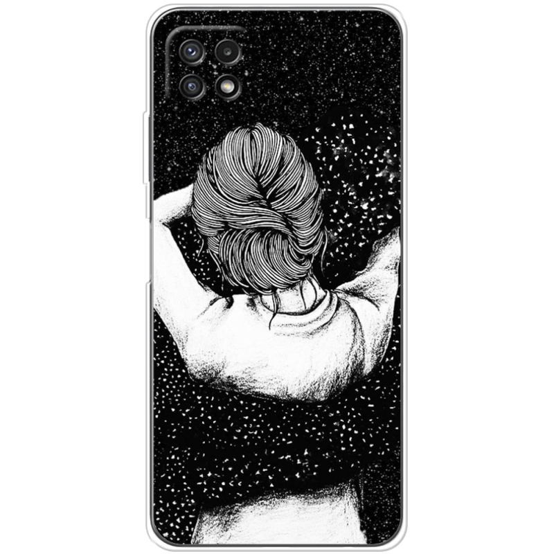 Чехол BoxFace Samsung Galaxy A22 5G (A226) Hugging Stars