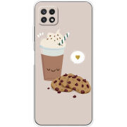 Чехол BoxFace Samsung Galaxy A22 5G (A226) Love Cookies