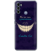 Чехол BoxFace Motorola G60 Cheshire Cat