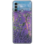 Чехол BoxFace Motorola G60 Lavender Field