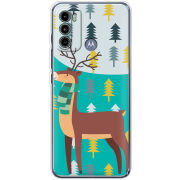 Чехол BoxFace Motorola G60 Foresty Deer