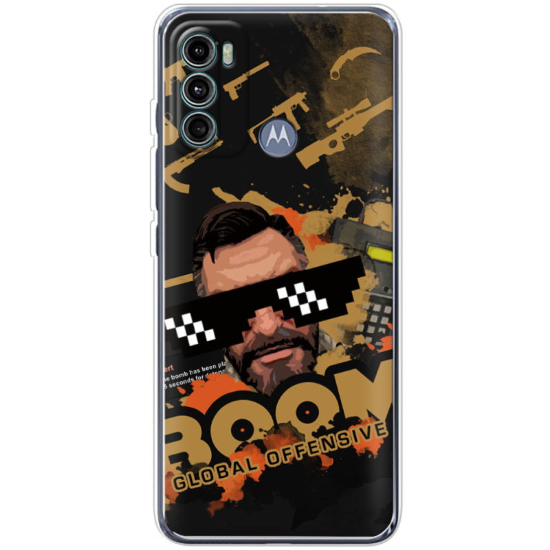 Чехол BoxFace Motorola G60 CS:Go C4