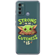 Чехол BoxFace Motorola G60 Strong in me Cuteness is