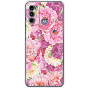 Чехол BoxFace Motorola G60 Pink Peonies